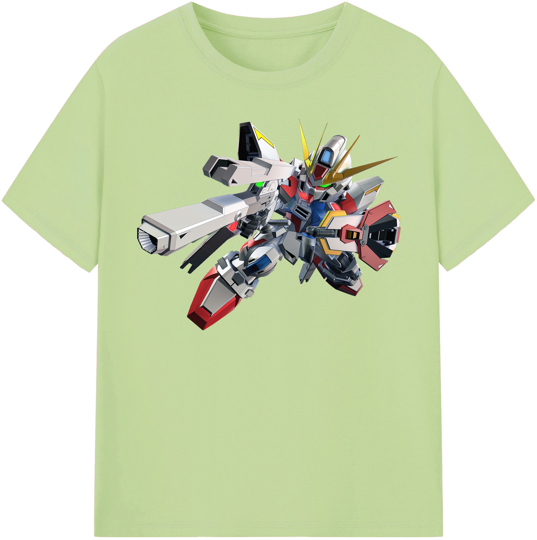 （画像用） 機動戦士ガンダム Mobile Suit Gundam 綿100％半袖Tシャツ（フロントプリント）
